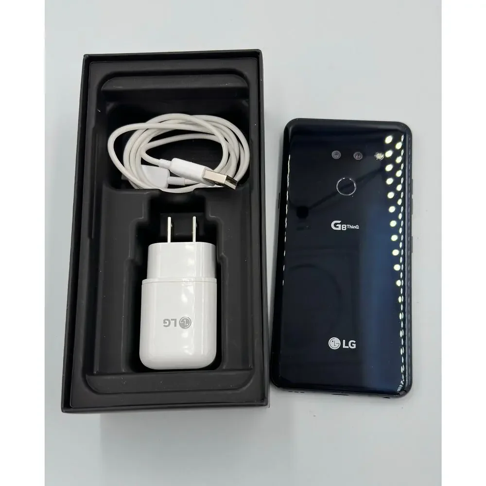 LG G8 ThinQ Android 128GB Black T-Mobile Unlocked Smartphone